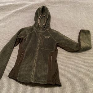 Women’s Mountain Hardware Polartech Monkey Fleece jacket with hood